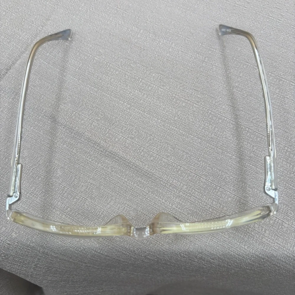 VTG Y2K Blue Ribbon for Marchon Misty Blue Oval Cat Eye Eyeglass Frames BR 18